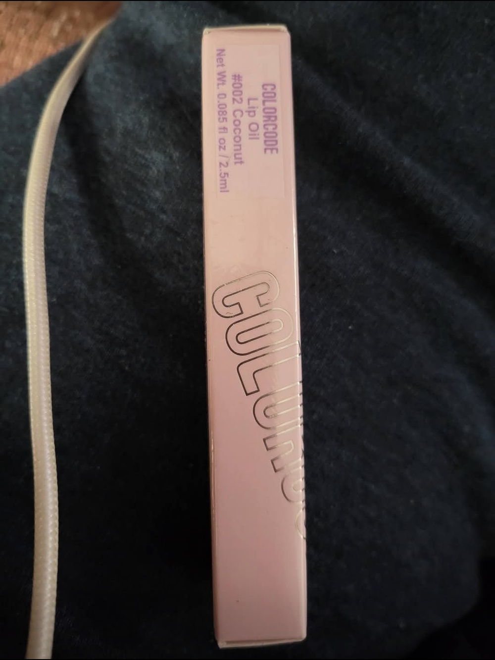 Color Code Lip Oil- Coconut- NIB